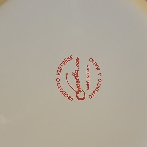 2012 IL FORNAIO FESTA REGIONALE 10" DINNER PLATE Hand Painted Venice Italy - Picture 3 of 4